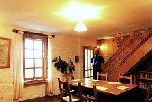The dining room